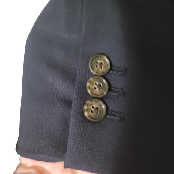 J. Crew 365 Italian Wool Parke navy blazer -  6T.           J77 - Picture 3 of 11